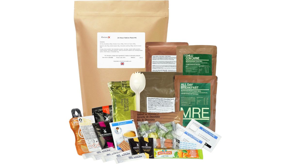 British Army 24-Hour Ration Packs