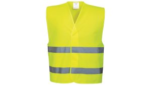 Product under review - portwest hi-vis two-band vest