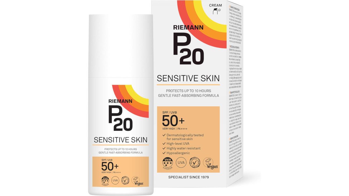 Riemann P20 Sensitive SPF50+ Sun Protection