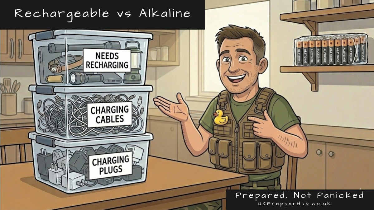 Rechargeable vs Alkaline Batteries