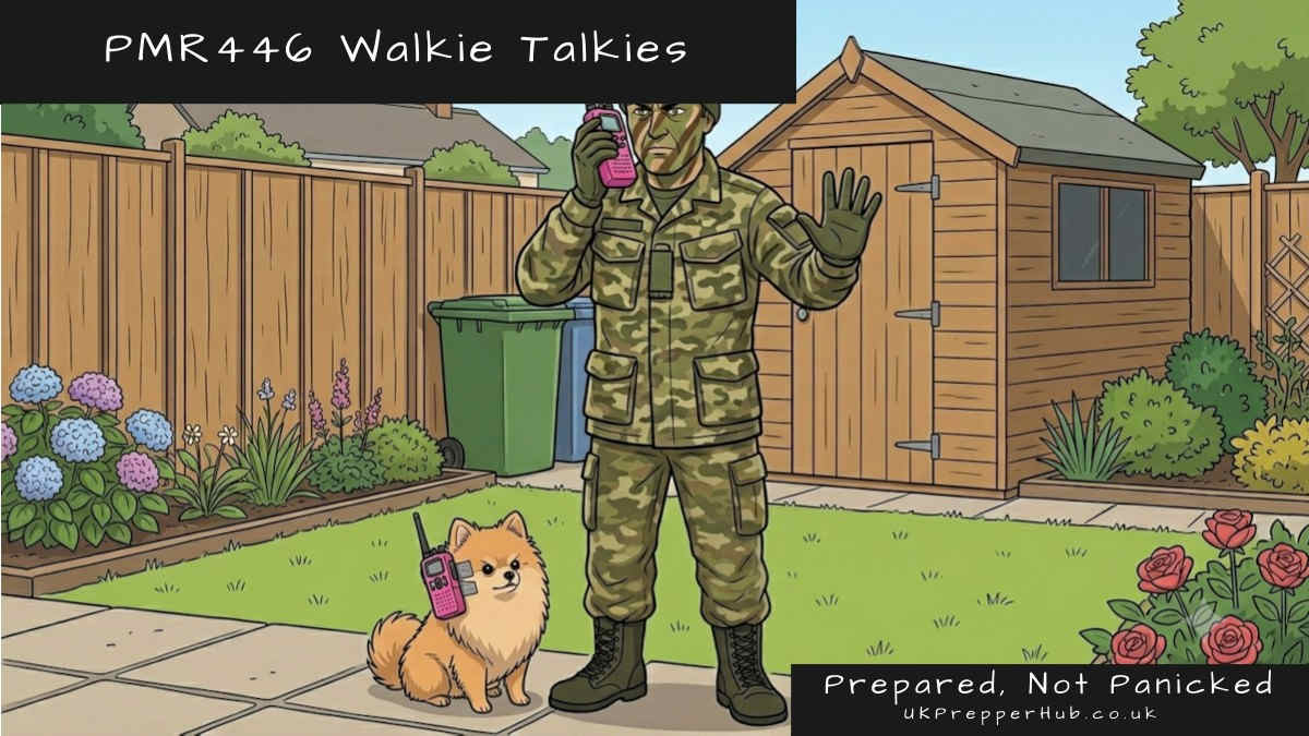 Off Grid Communications UK: How to Stay Connected When the Grid Goes Down | UK Prepper Hub PMR446 Walkie Talkies