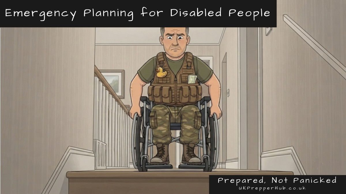 Daily UK Prepper News — 31 July 2026 | UK Prepper Hub Emergency Planning for Disabled People