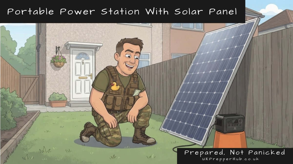 Resilience Hub — UK Emergency Preparedness Guides | UK Prepper Hub Charging A Portable Power Station With a Solar Panel