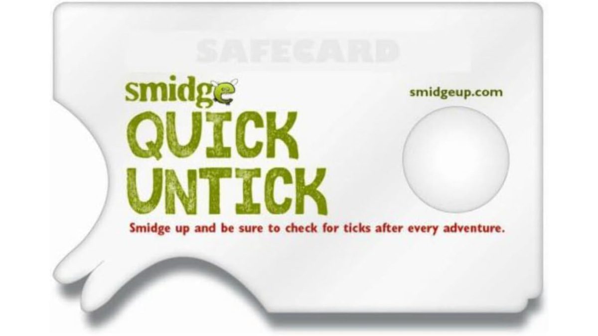 Smidge Tick Removing Card
