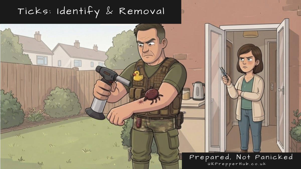Daily UK Prepper News — 30 July 2026 | UK Prepper Hub Tick Bites & Safe Removal
