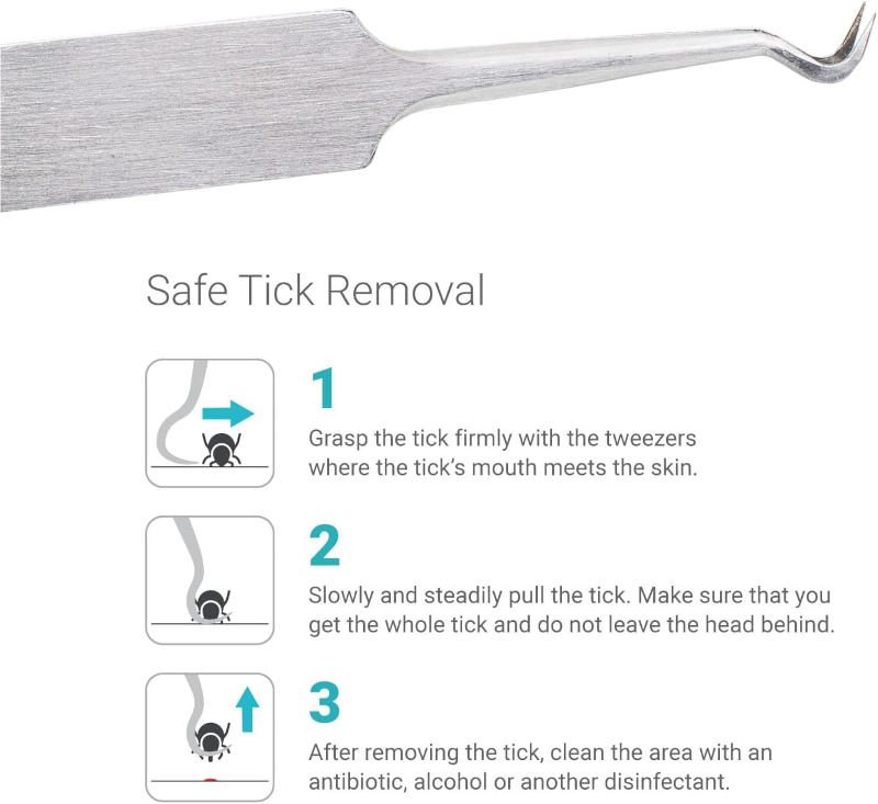 Lifesystems Tick Tweezers Review: The Pocket-Sized Pick for a Field First Aid Kit | UK Prepper Hub Lifesystems Tick Tweezers and the three-step safe tick removal technique