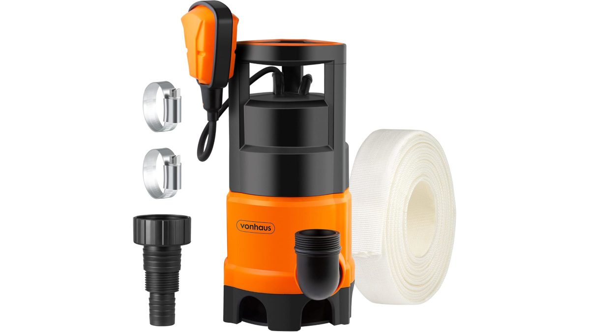 VonHaus Submersible Water Pump