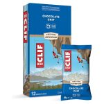 The Best Energy Bars for Your UK Emergency Kit: Five Honest Recommendations | UK Prepper Hub Box of CLIF BAR chocolate chip energy bars