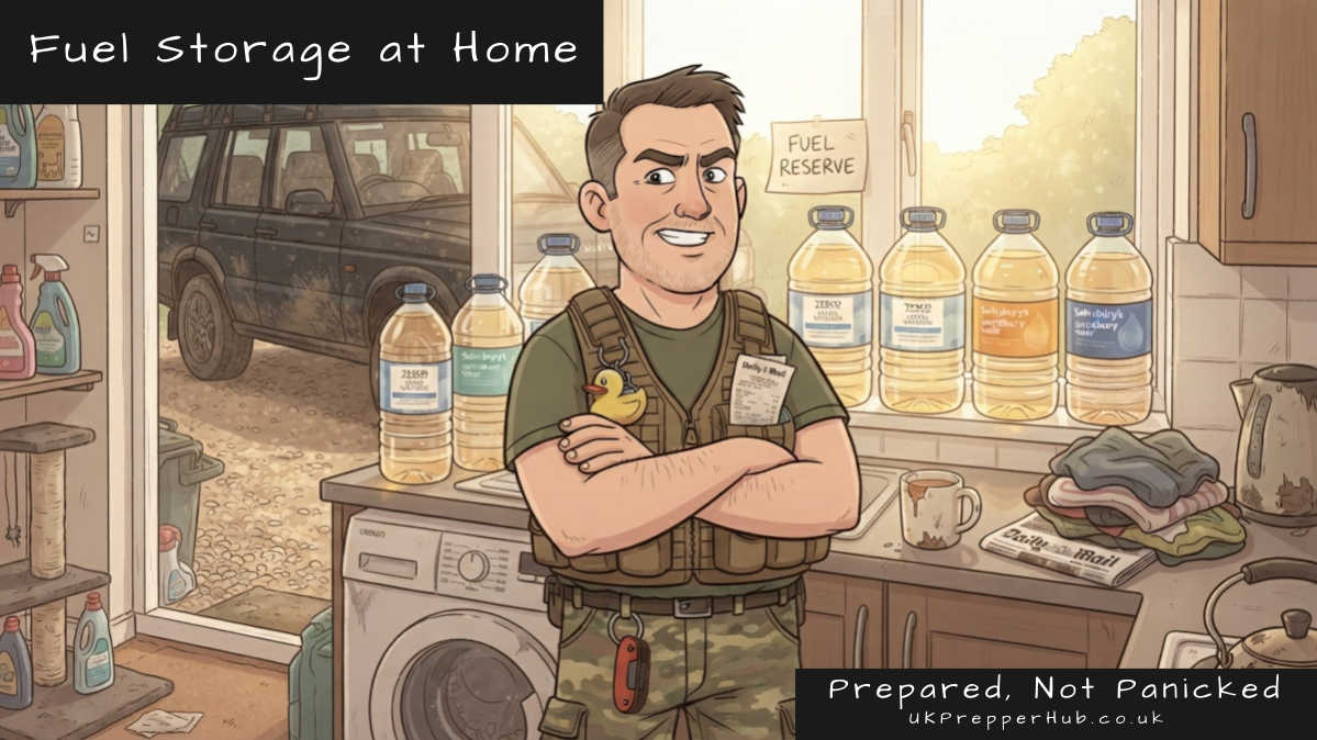 Daily UK Prepper News — 6 October 2026 | UK Prepper Hub Fuel Storage at Home